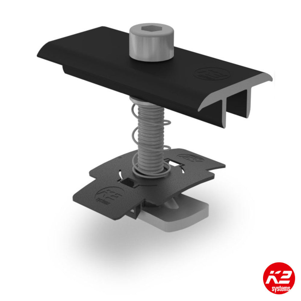 K2 XS Mid Clamp Set 30mm Black
