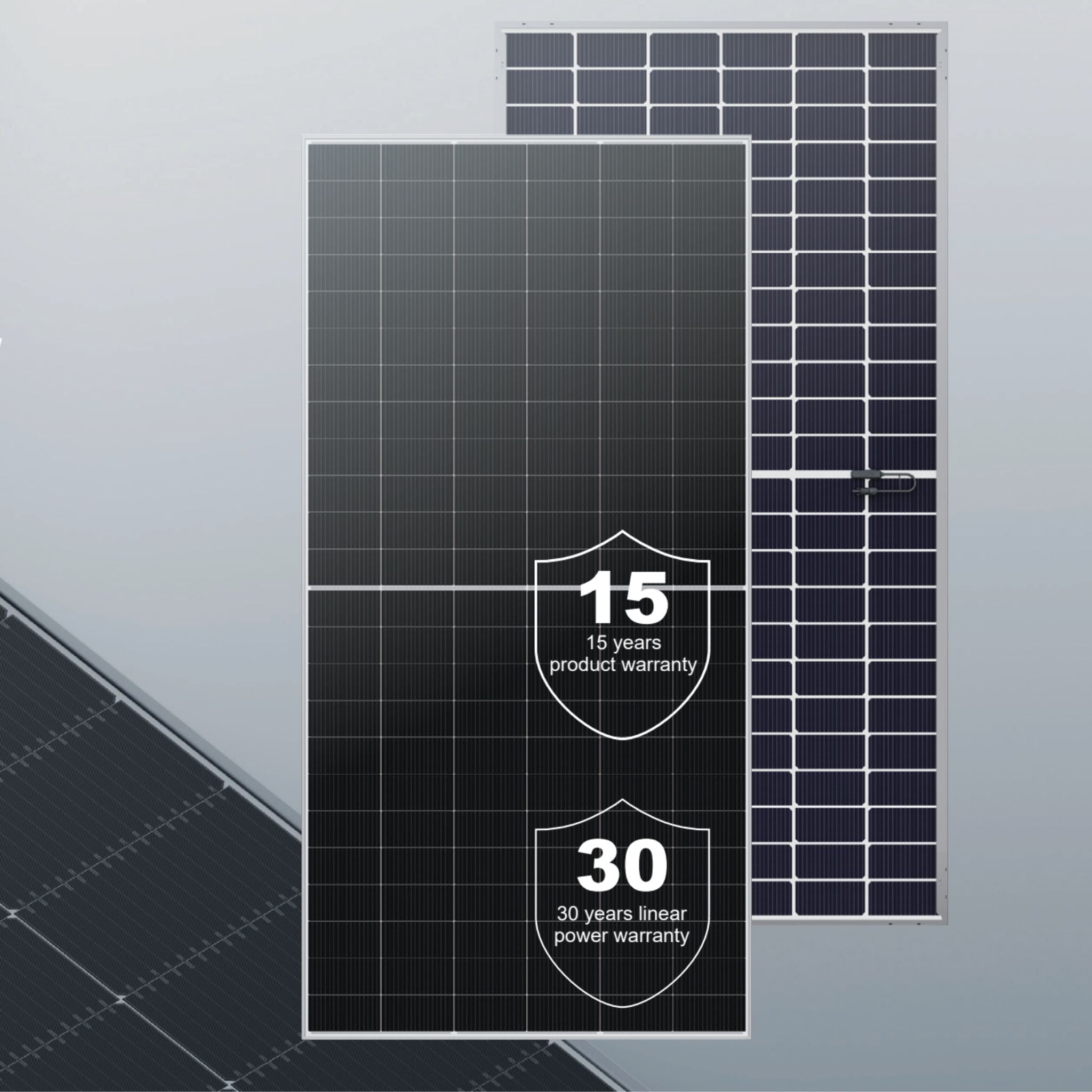 Dmegc 590W Infinity BiFacial Double Glass N-type Silver Frame Solar Panel