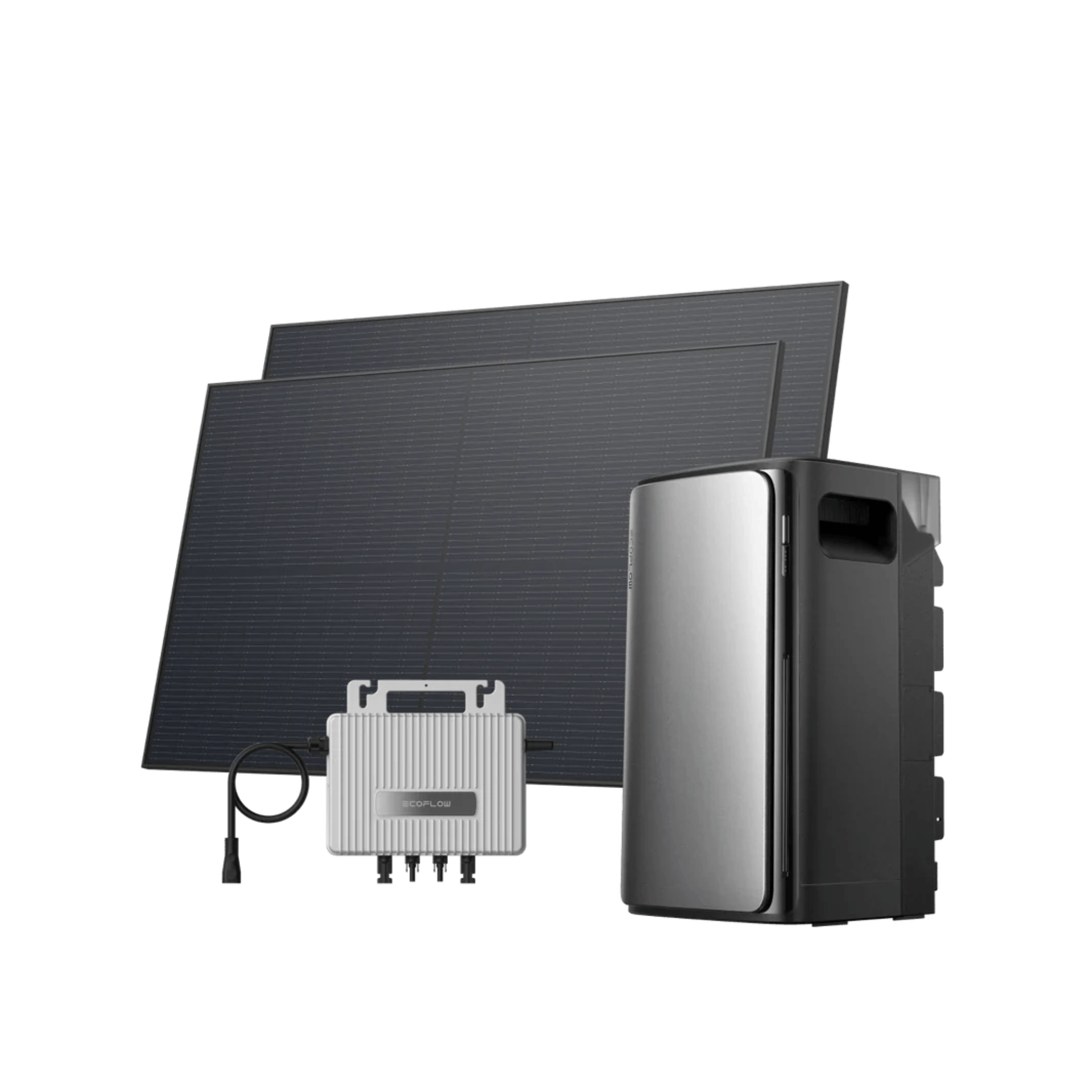 EcoFlow STREAM Microinverter Bundle with 2x 450W Rigid Solar Panel + STREAM AC Pro