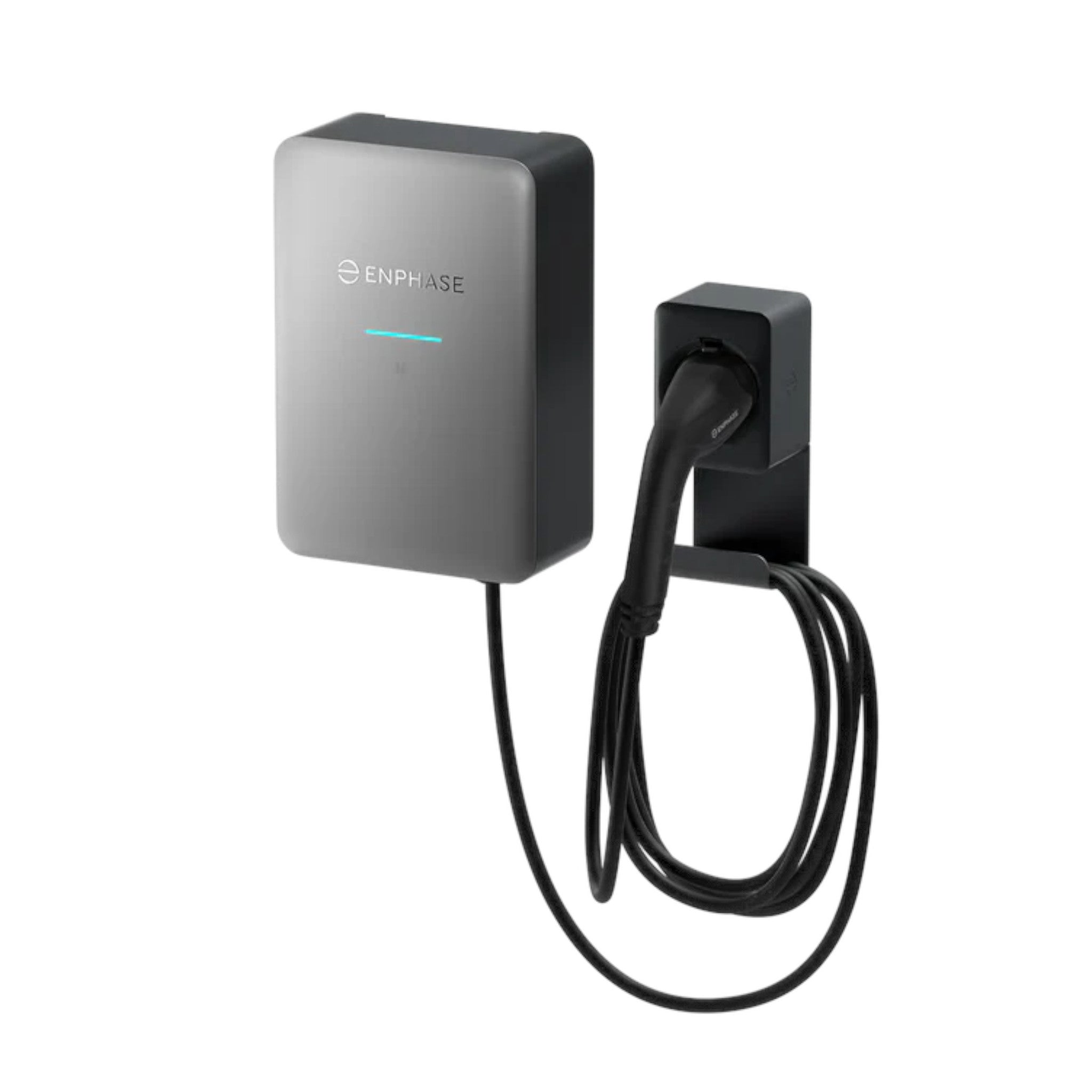 Enphase IQ EV Charger 2x 7.4kW with a 7.5m Type 2 Tethered Charging Cable
