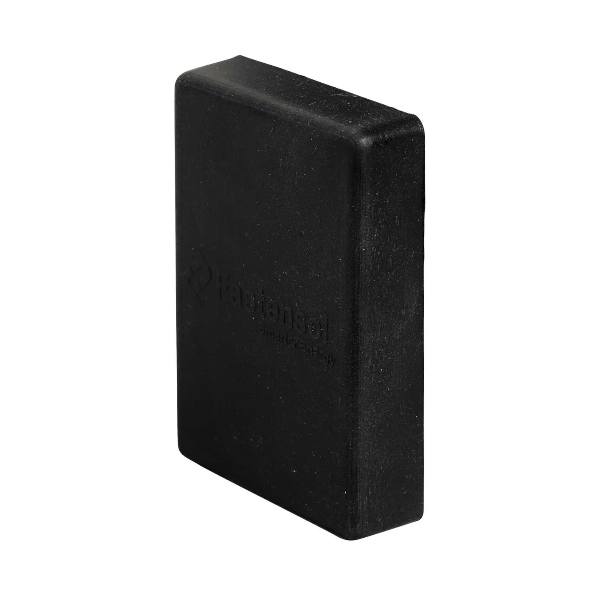 Fastensol Rubber Rail End Cap Black