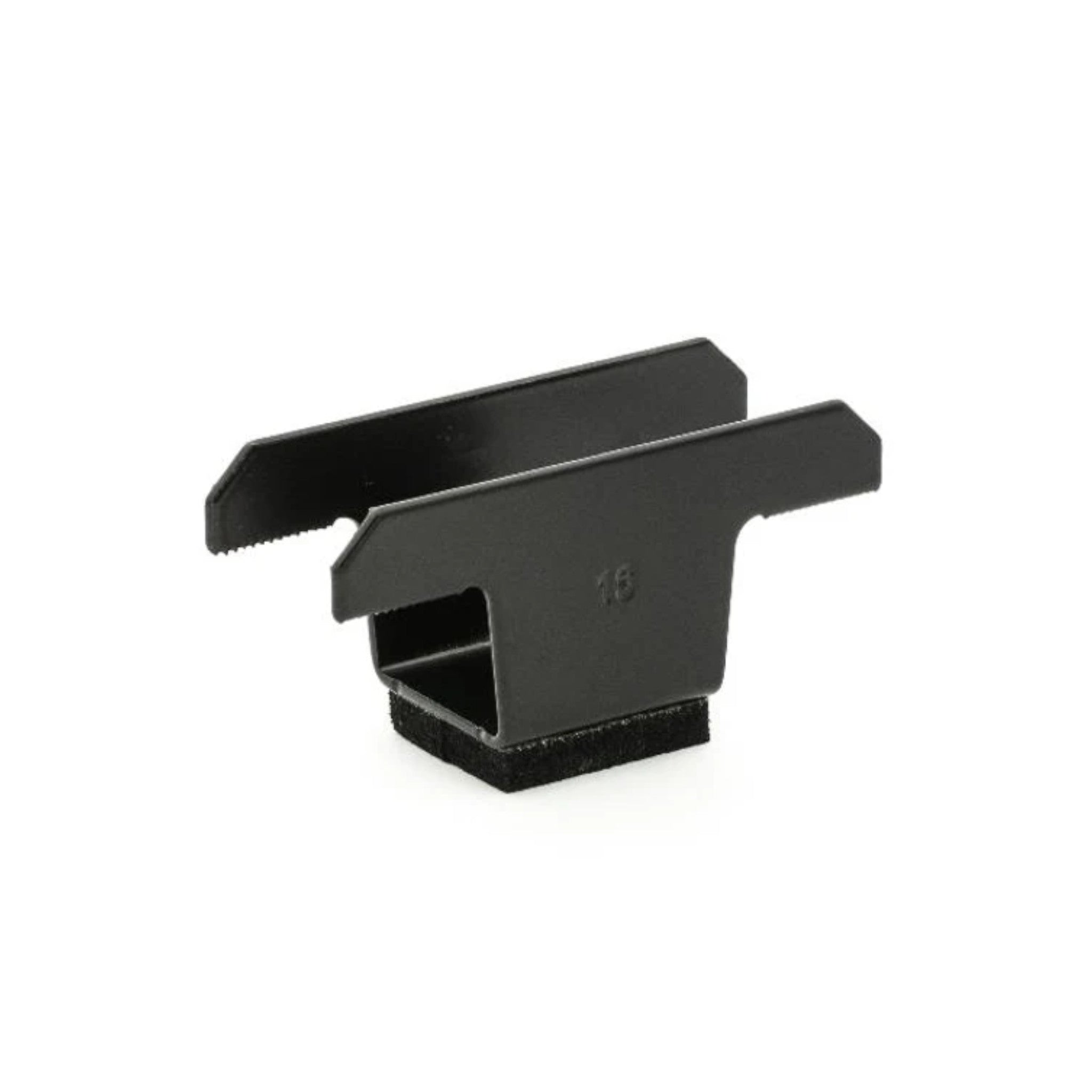 GSE Mid Clamp Double 30mm V2023 H16 BLACK with EPDM FOAM