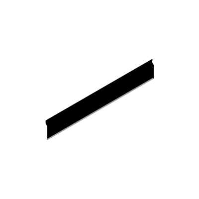 GSE Lateral Flashing Universal 1290mm Black