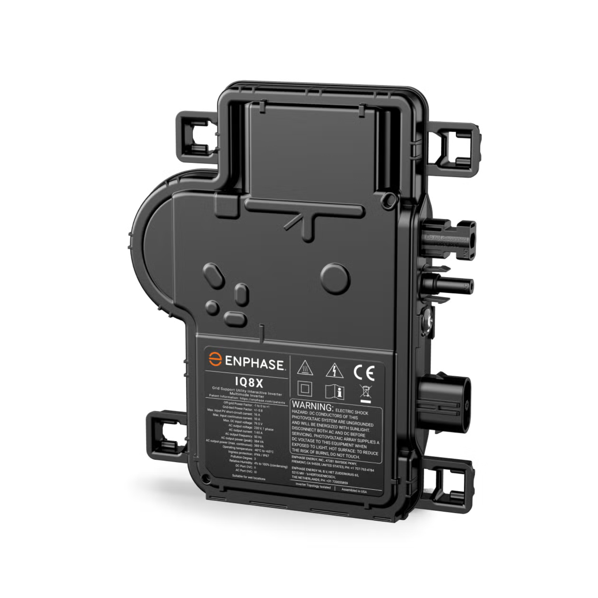 Enphase IQ8X 380W Single Phase Microinverter with Integrated MC4