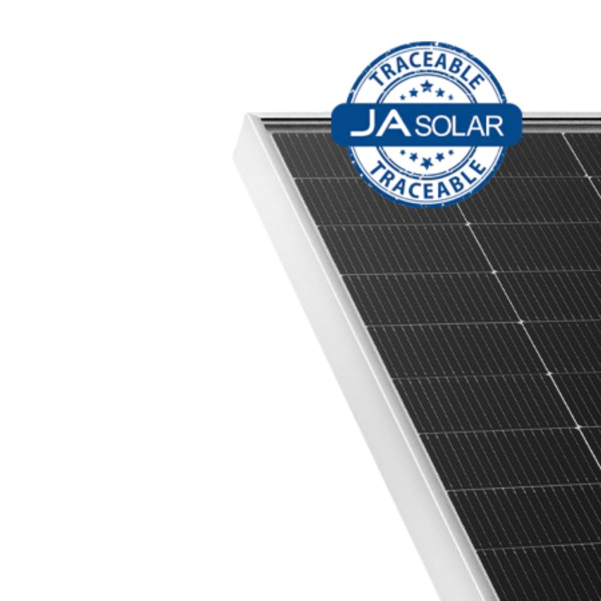 JA Solar 600W N-type Bifacial Double Glass Half-Cell Traceable MC4 Solar Panel