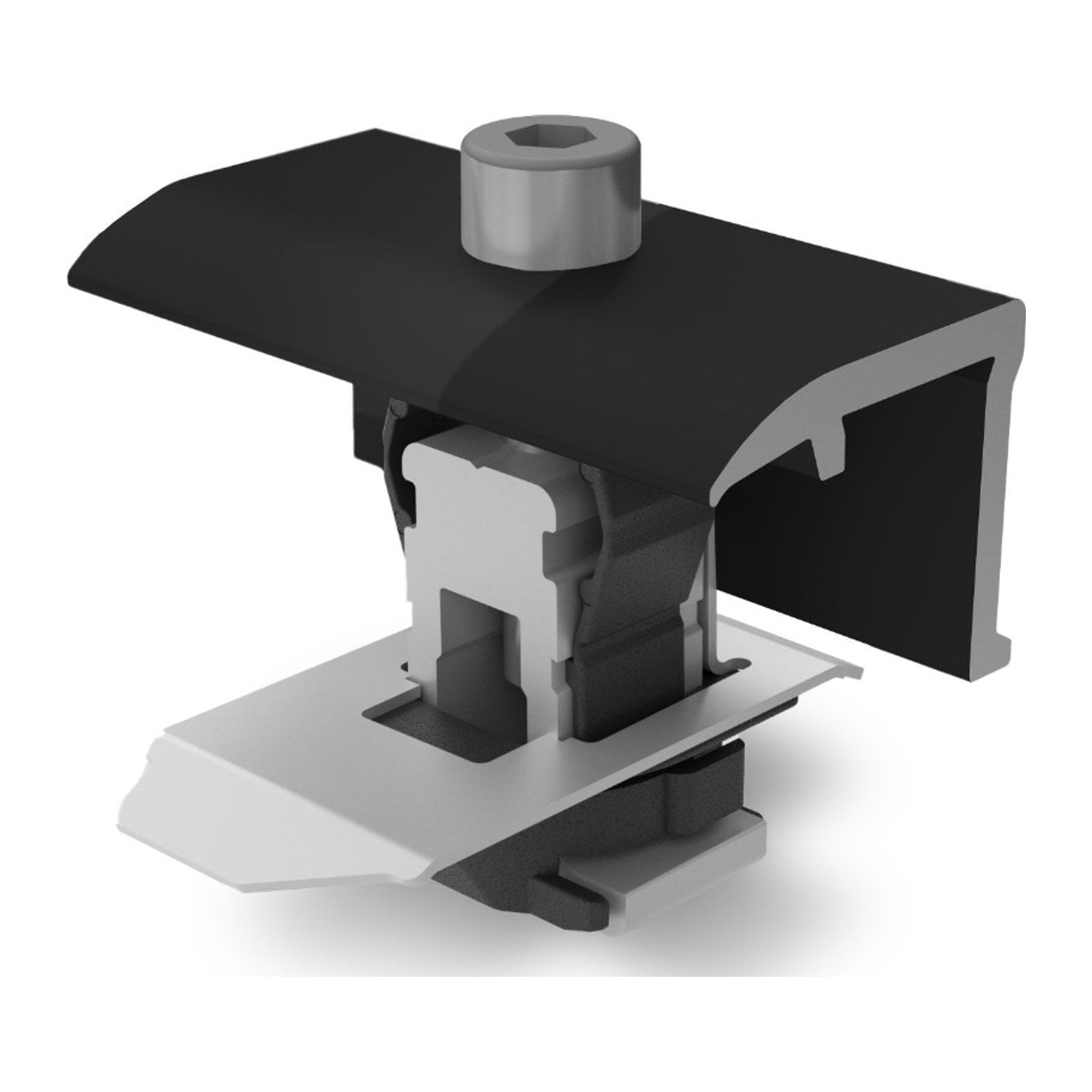 K2 End Clamp 25-40mm Black