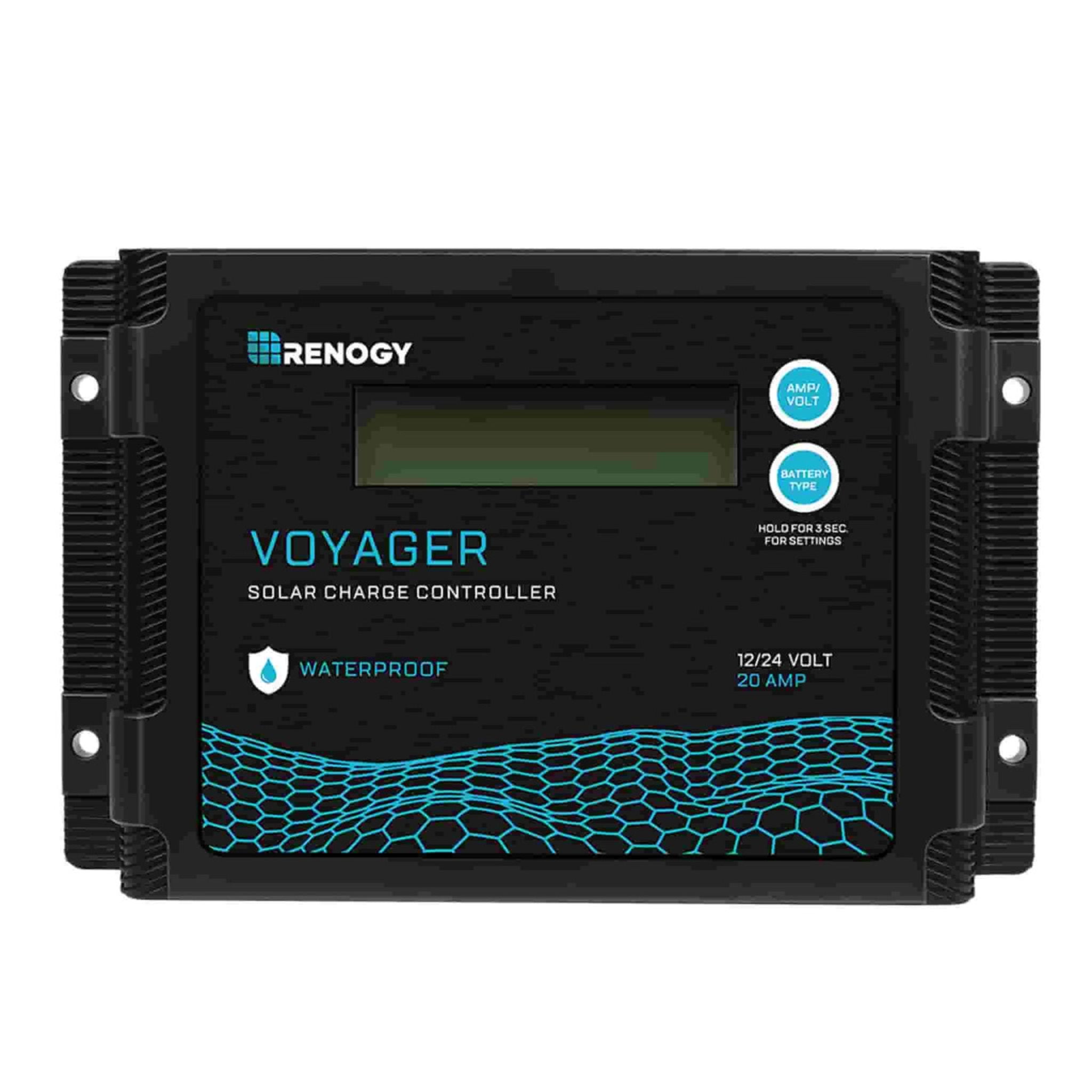 Renogy CORE Voyager 12V 20A Waterproof PWM Charge Controller