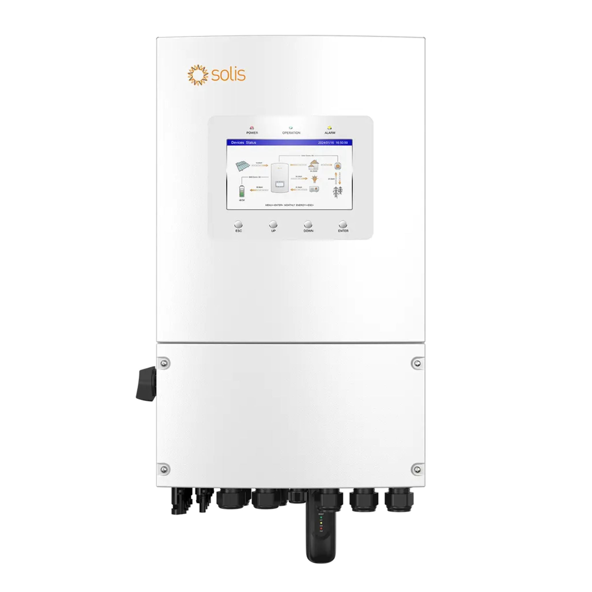 Solis S6 8kW Single Phase Hybrid Inverter Low Voltage AC-Coupled