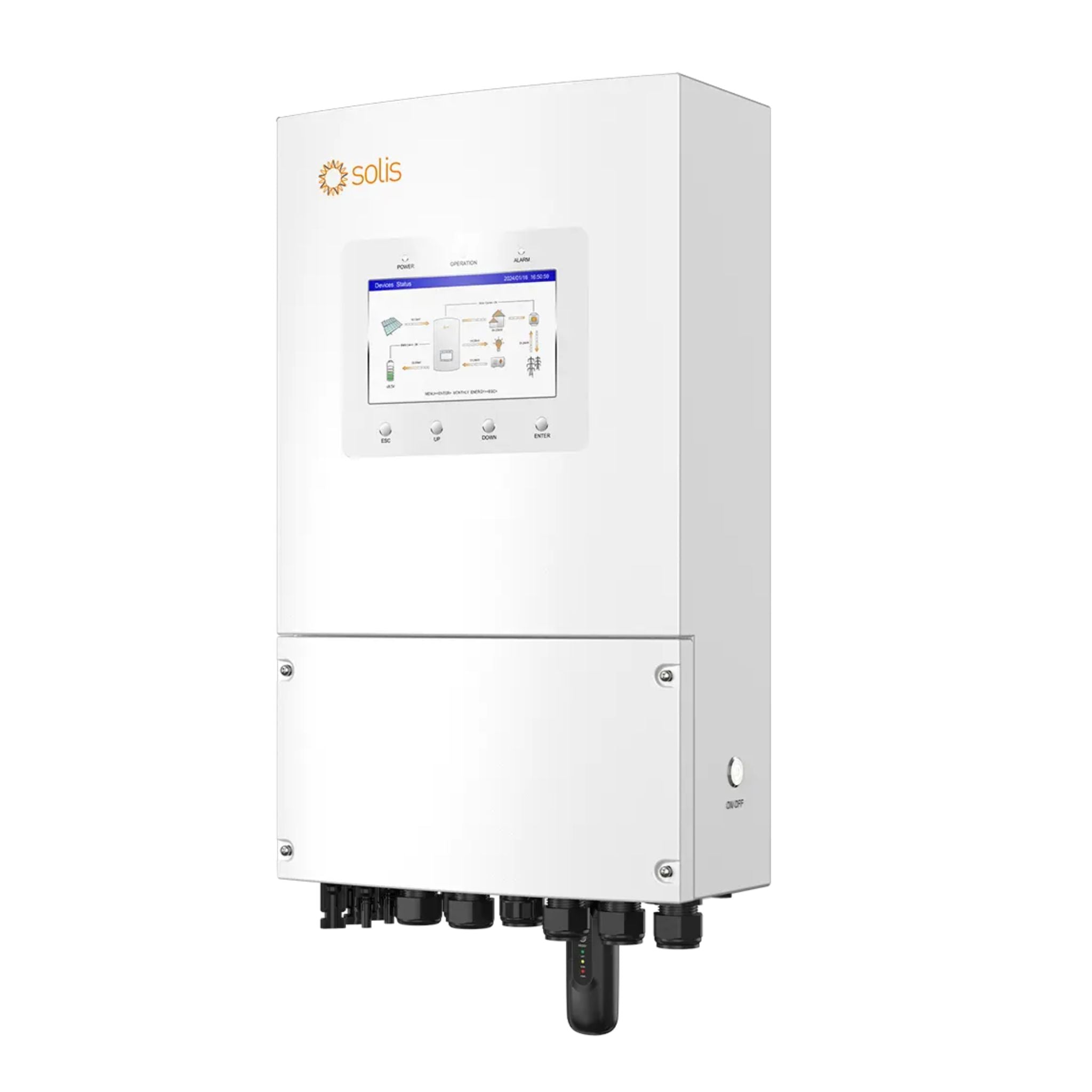 Solis S6 8kW Single Phase Hybrid Inverter Low Voltage AC-Coupled