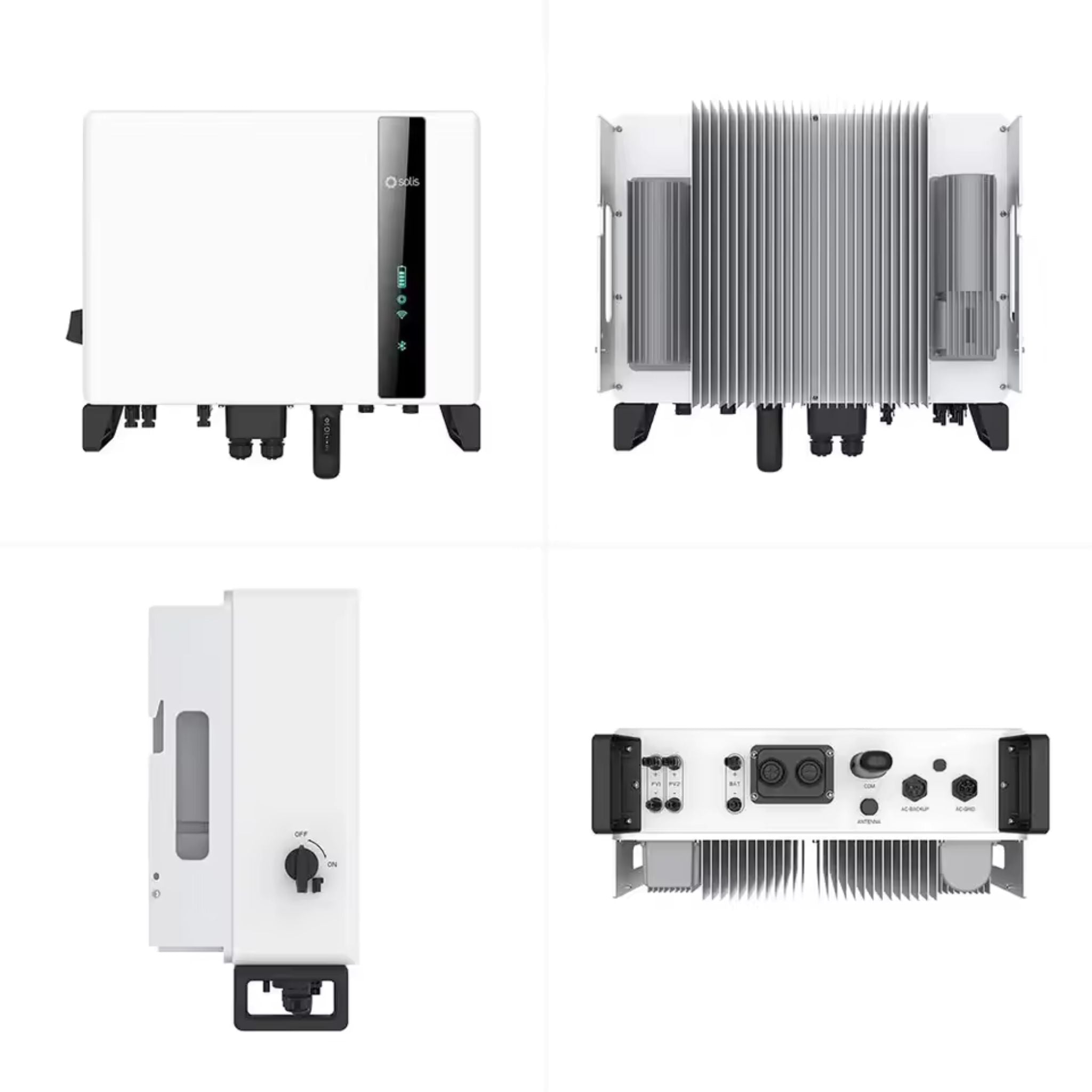 Solis S6 5kW 3PH Hybrid Inverter with 3PH meter