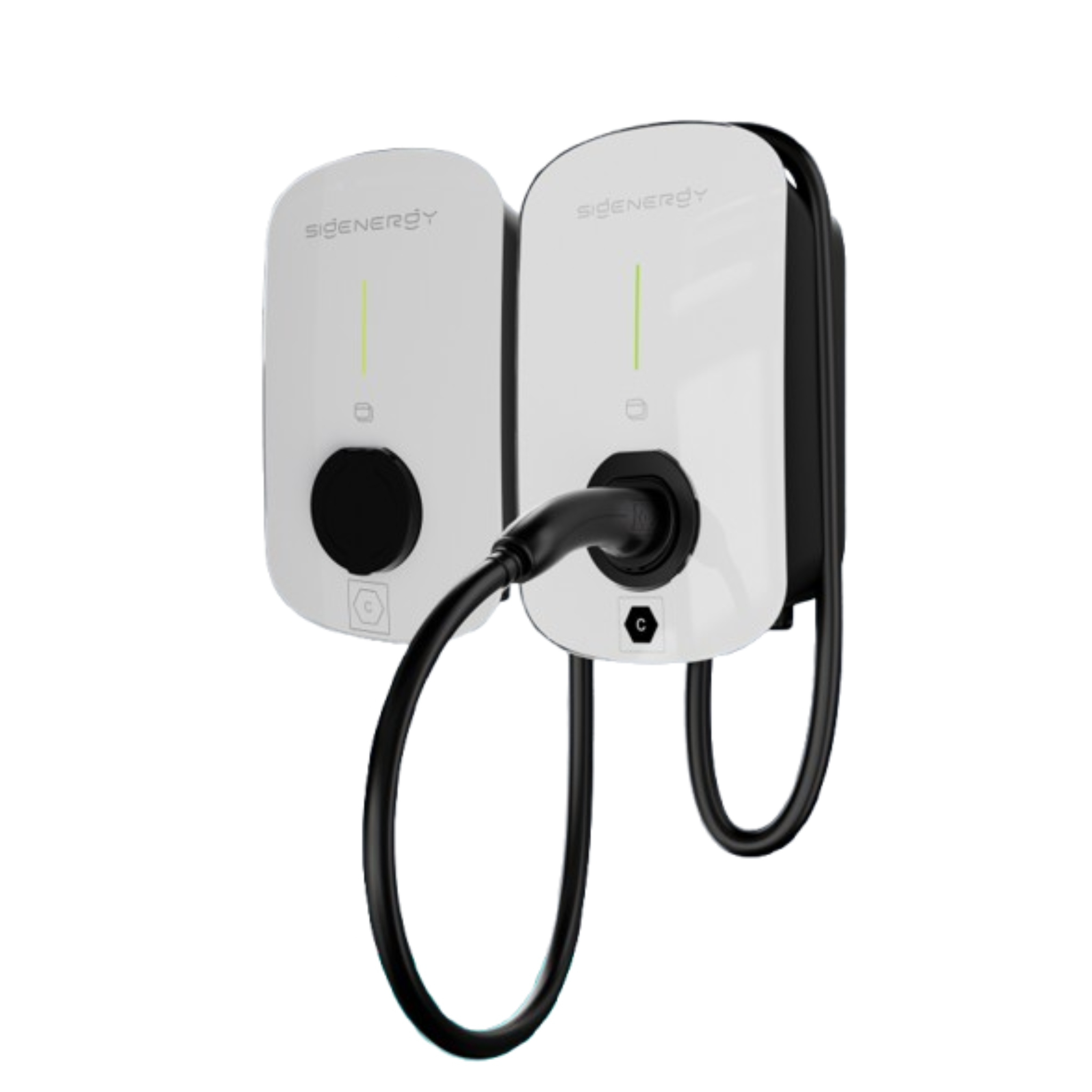 Sigenergy EV AC Charger 22 kW 4G 5m Cable Type2 White