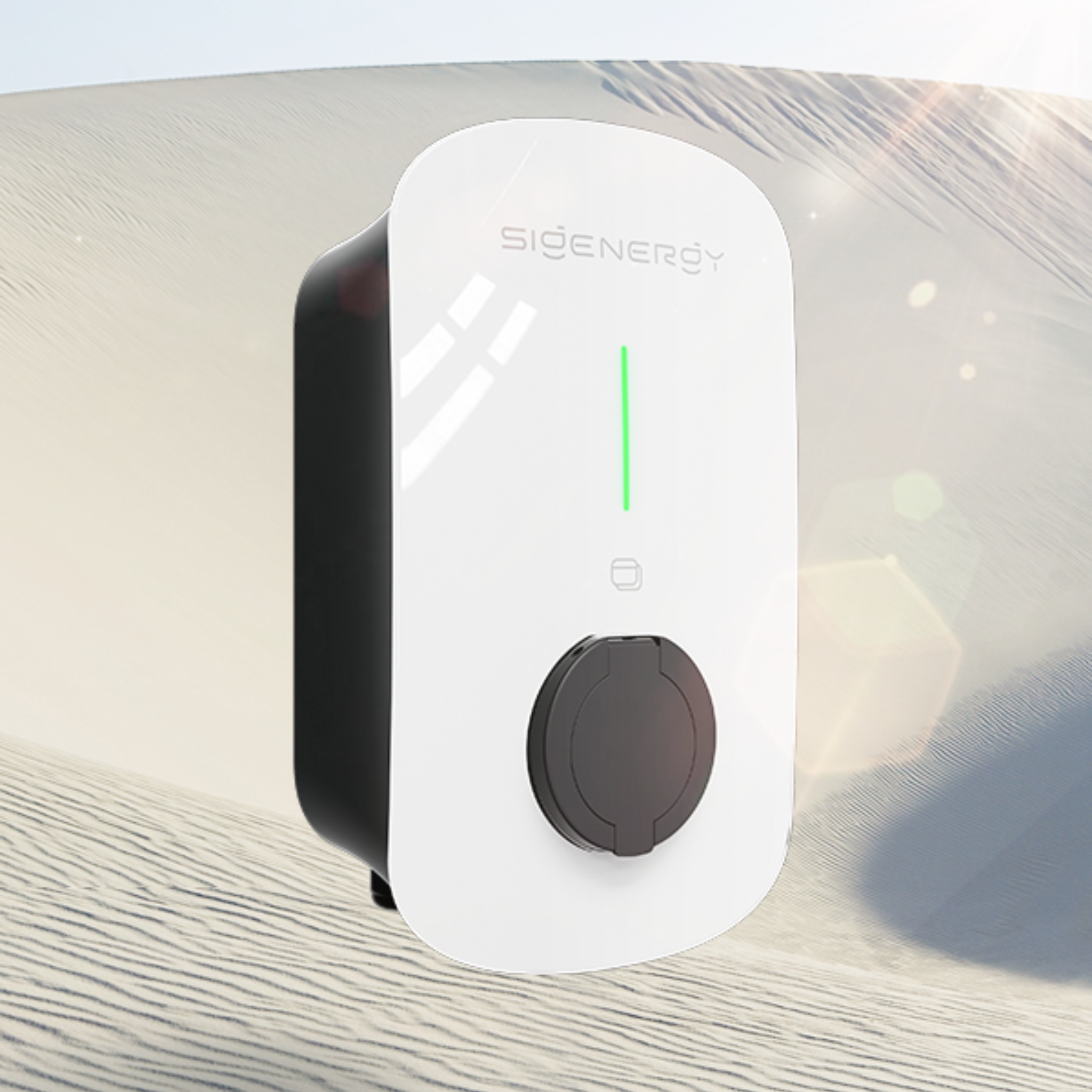 Sigenergy EV AC Charger 22 kW 4G 5m Cable Type2 White