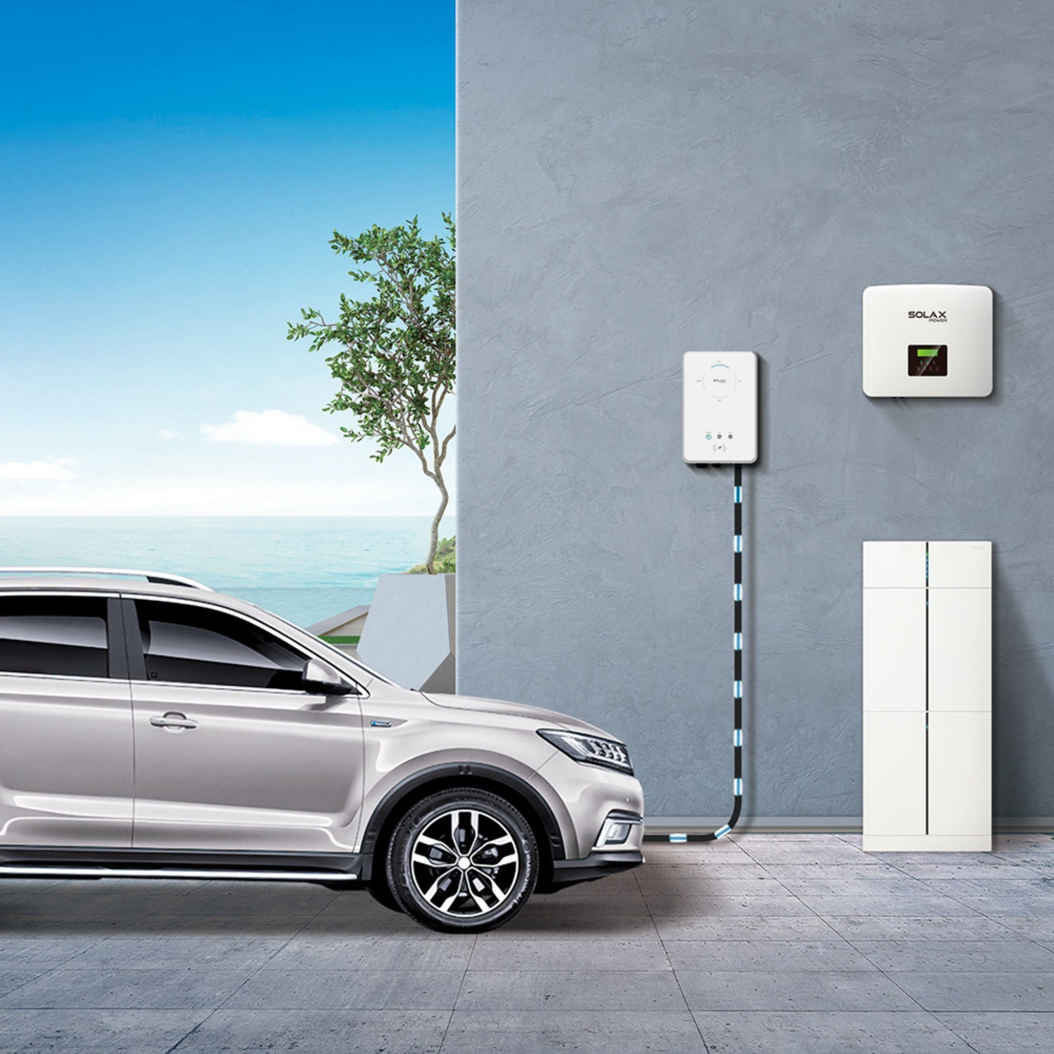 SolaX EV Charger Smart 22kW Tethered