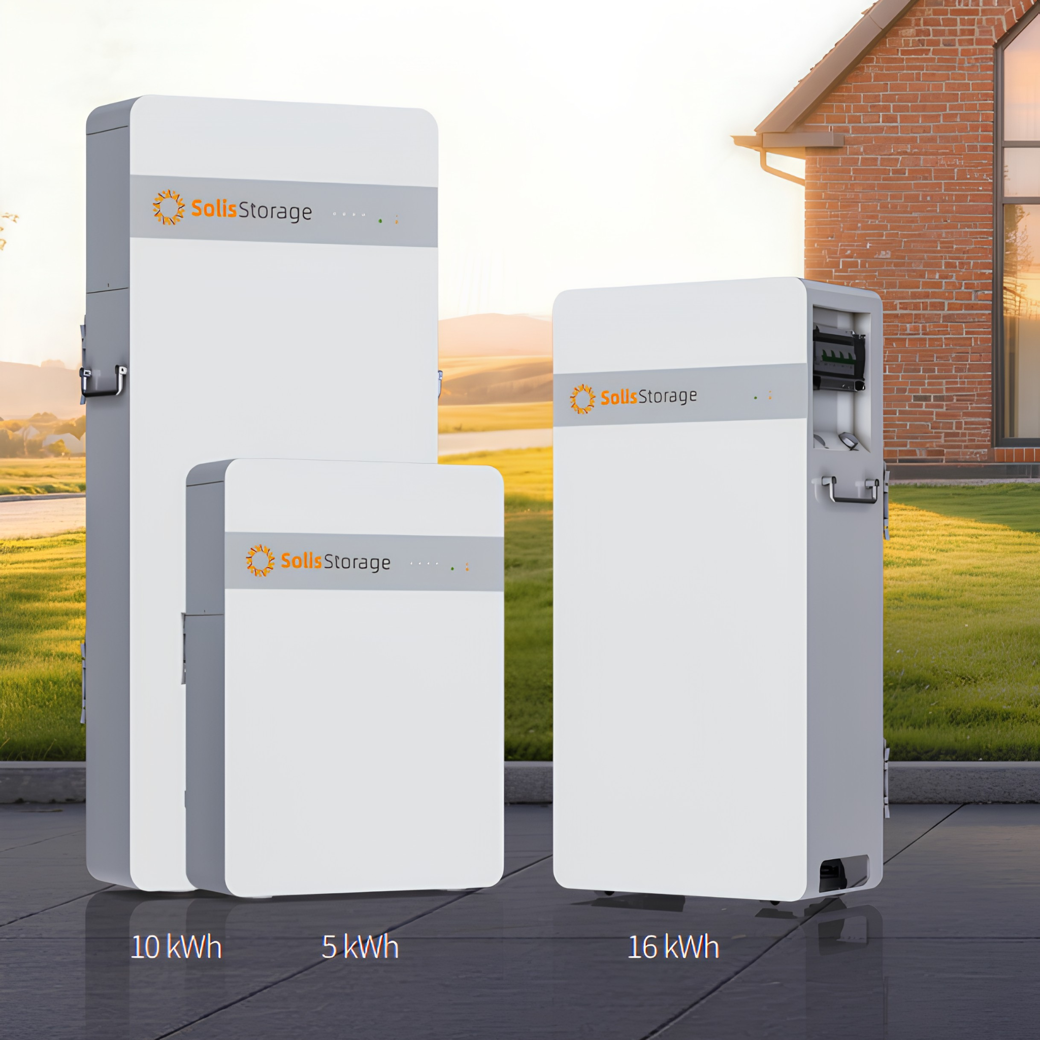 Solis IntelliHome 10kWh Wall/Floor-Mounted Battery