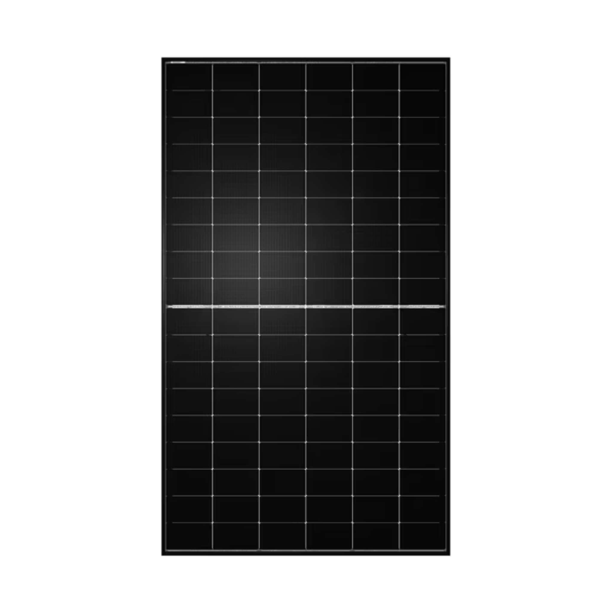 Tongwei Solar 500W N-Type Bifacial Dual Glass Black Frame Solar Panel