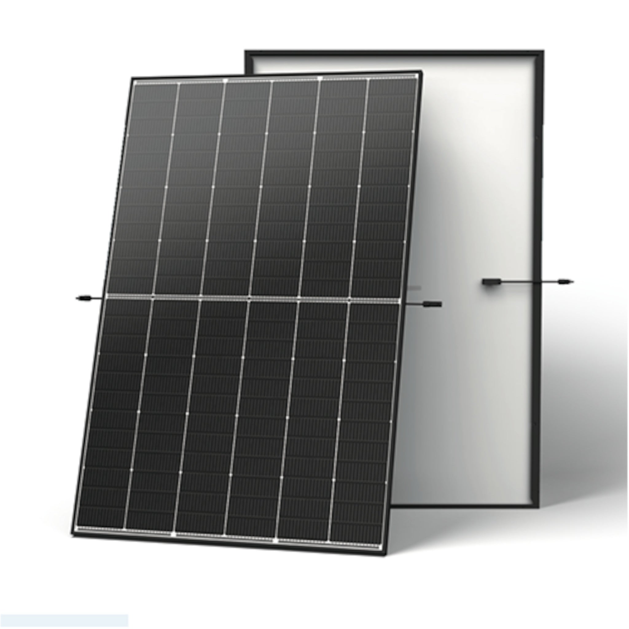 Trina 445W Vertex S+ Dual Glass Black Frame Transparent N-Type Mono Solar Panel