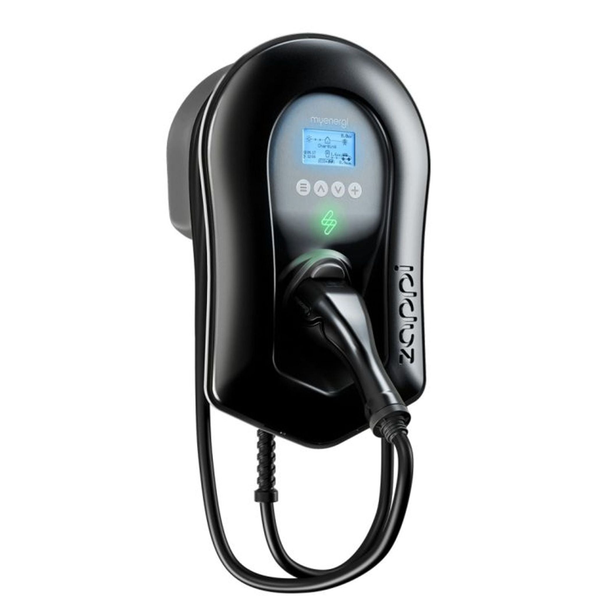 Myenergi Zappi EV Charger Point 7-22kW Multiphase Type 2 Tethered Black