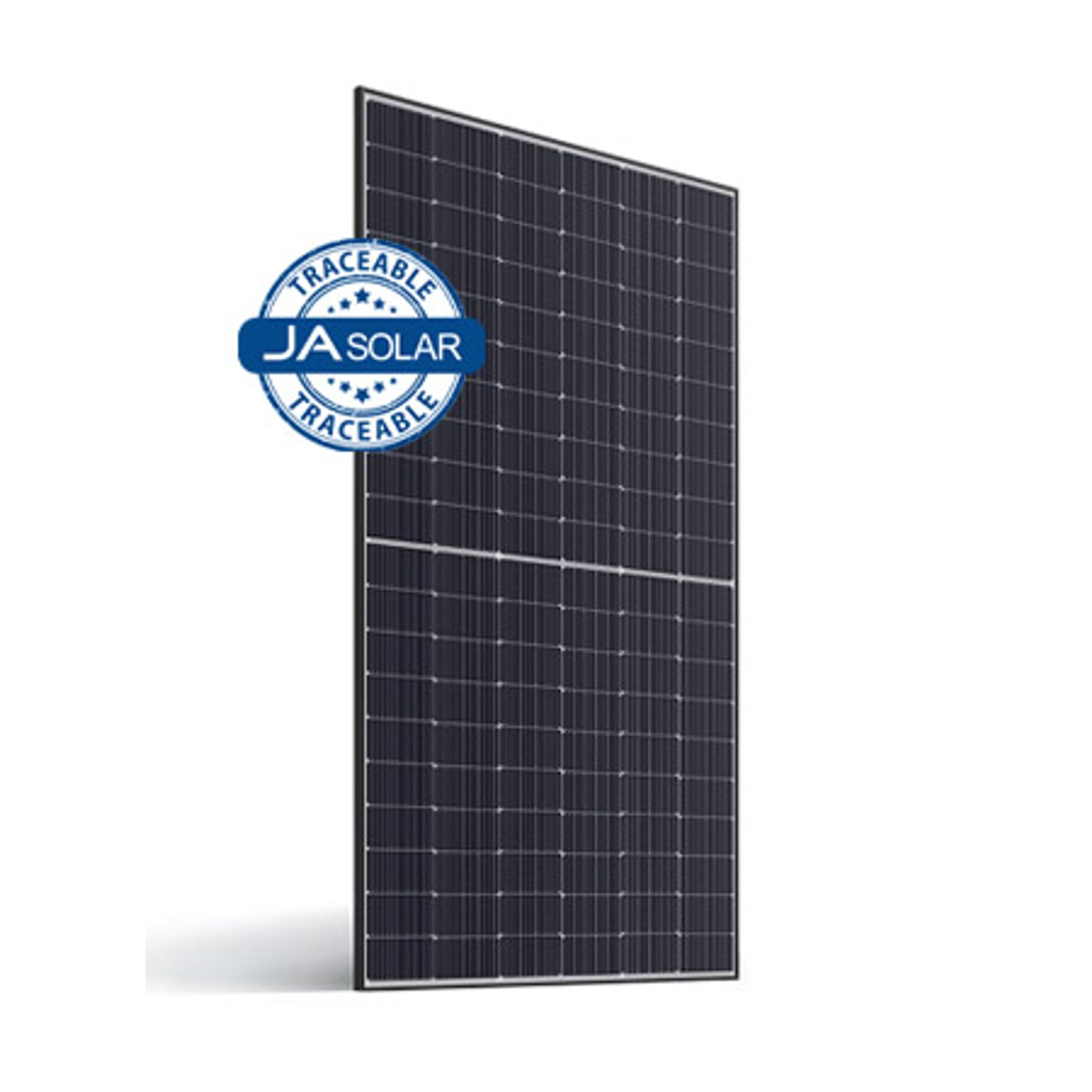 JA Solar 540W Double Glass Bifacial N-type TOPCon MBB Traceable Black Frame MC4 Solar Panel