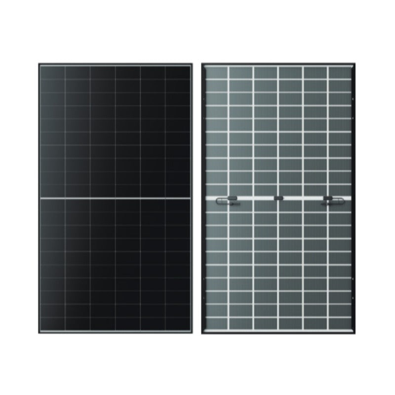 Longi Hi-Mo X10 HVD 485W N-Type Dual Glass Black White Bifacial Solar Panel
